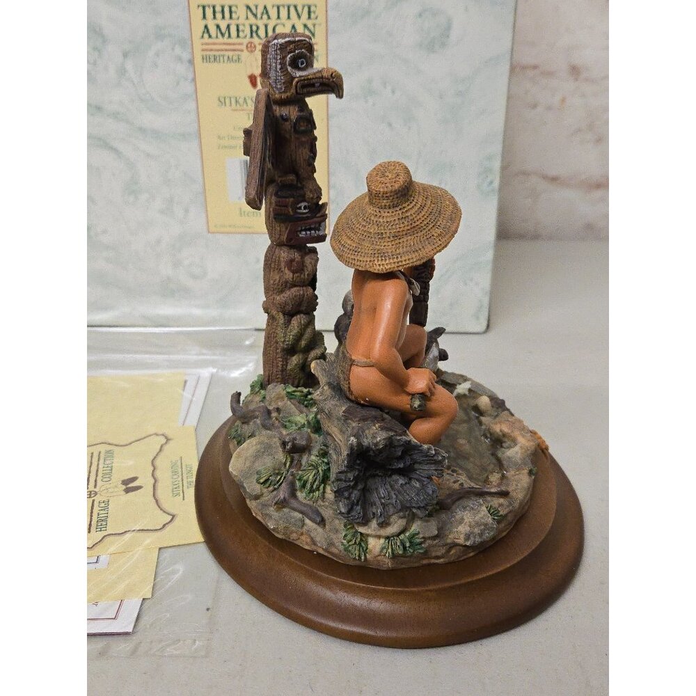 The Native American Heritage Collection Sitka's Carving Figurine - Picture 4 of 6